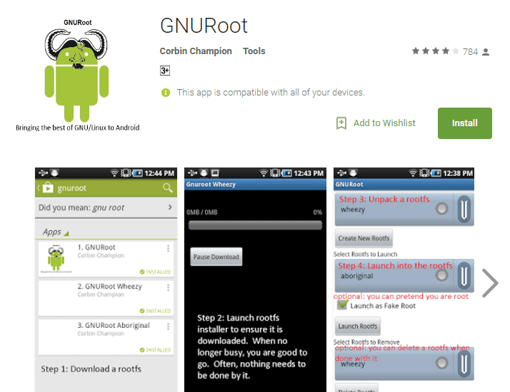 Cómo instalar Linux en Android Phone sin enraizarse