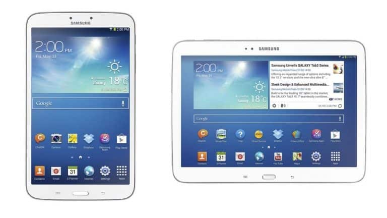 Samsung Announces Samsung Galaxy Tab 3 in, 8-Inch and 10.1-Inch.