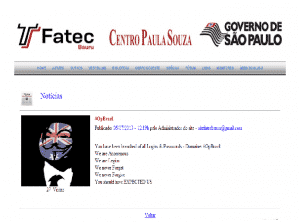 FATEC FACULDADE DE TECNOLOGIA Brazil Hacked under OpBrazil Database leaked By DomainerAnon TechWorm - 97