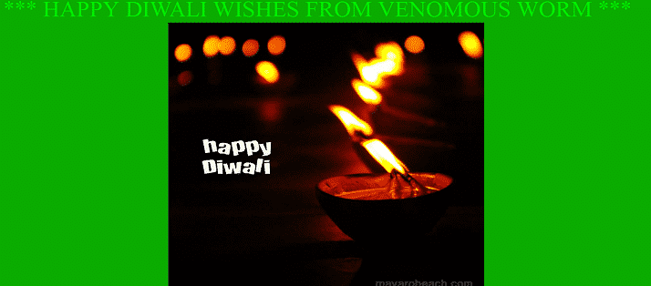 Indian hackers celebrates Festival of diwali by defacing 2400+ Pakistani websites.