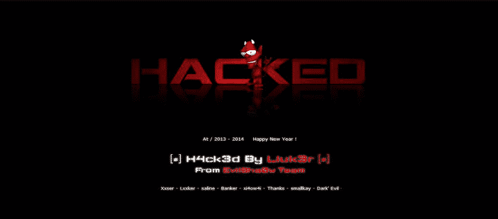 Ministry of Education Malaysia hacked and defaced by hackers, with New year wishes.