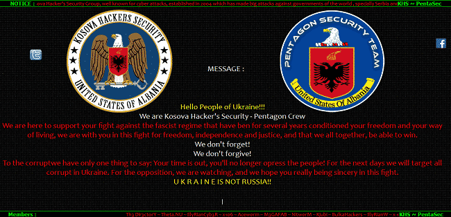 Hackers launch cyber attack over Ukrainian government several websites hacked and defaced TechWorm - 82