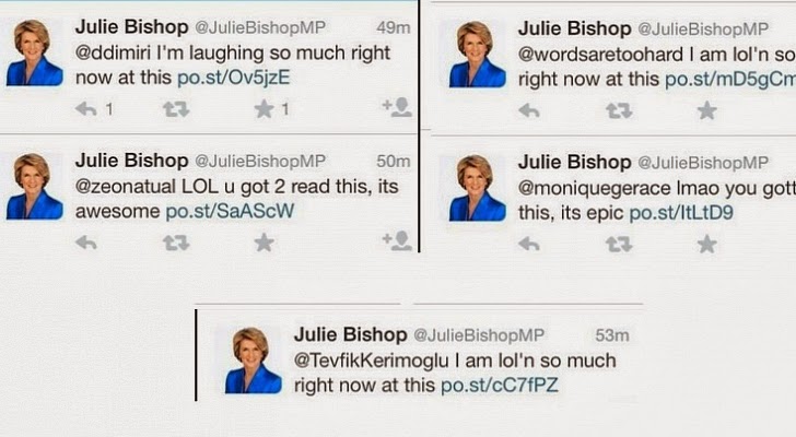 Hundreds of Twitter accounts hacked starting Sunday  Australian Minister Julie Bishop is one of them   TechWorm - 35