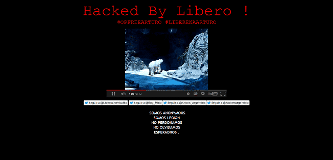 Argentinian hackers get together for Polar Bear Arturo hack government websites to bring world attention TechWorm - 52