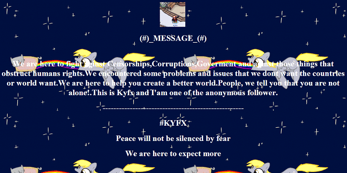 OpHK Operation Hong Kong Anonymous hacks Chinese Government website - 36