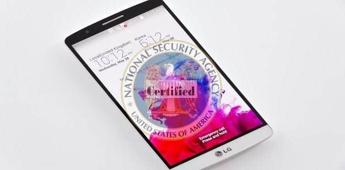 LG's G3 gets NIAP certification for classified use from NSA