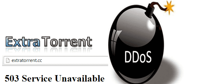 Extratorrent down; hackers launch a massive DDoS attack against popular torrent website