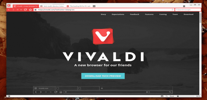 Vivaldi, a New Browser Launched by Former Opera CEO