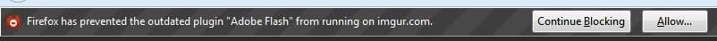 Not updated your Adobe Flash Player version your PC is open to critical exploits - 65