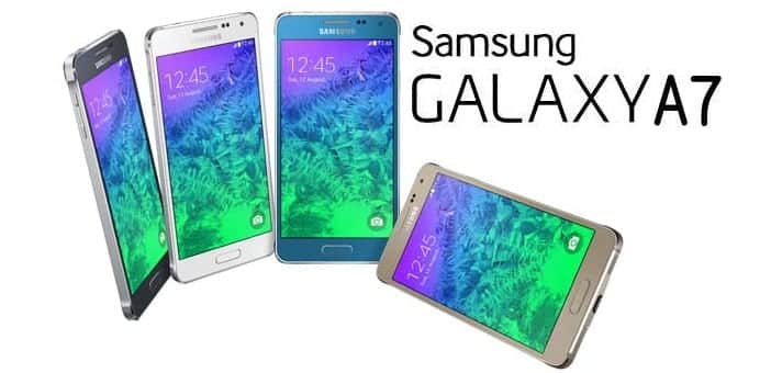 Samsung launches A series "Galaxy A7" full-metal phablet in India for Rs.30,500.00