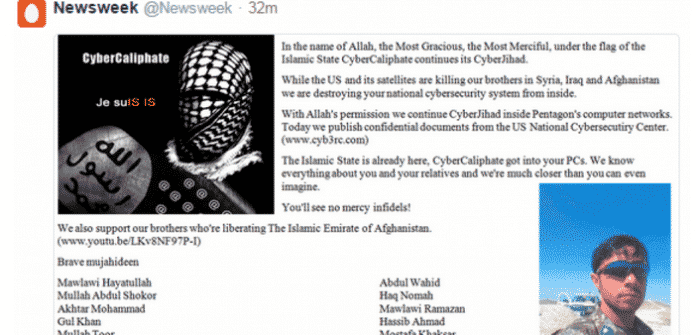 Newsweek Twitter Account Hacked by ISIS Affiliated Hacker Cyber Caliphate