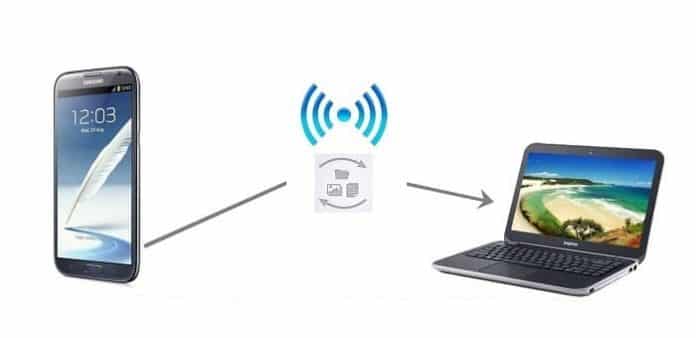 How to transfer files between a PC and Android mobile over the Wi-Fi