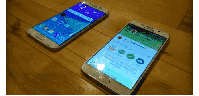 Samsung will unveil Galaxy S6 Edge and Galaxy S6 at MWC as per the alleged leaked images.