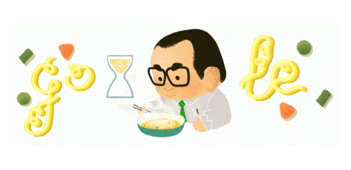 Google's new doodle is a homage to celebrate 105th birthday of the inventor of instant noodle maker Momofuku Ando