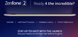 Asus 4GB RAM giant : Asus ZenFone 2 teasers released on Flipkart