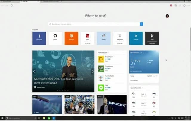 Microsoft Windows 10 : Project Spartan is revealed as Microsoft Edge, to replace Internet Explorer