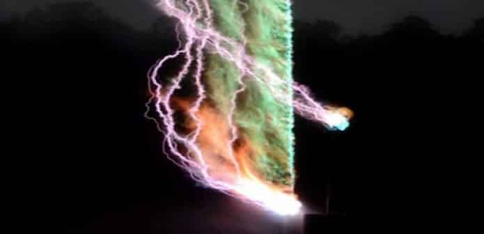 Scientists successfully capture the first image of thunder by creating an artificial lightning