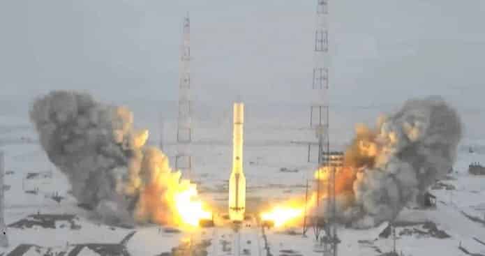 Russian rocket carrying Mexican satellite crashes in Siberia after liftoff