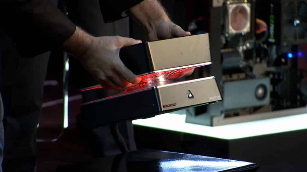 AMD reveals their own tiny gaming PC Project Quantum with liquid cooling and VR Potency an all around Gaming Super Computer - 82