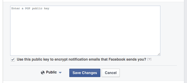 Facebook rolls out OpenPGP public keys to allow users to send encrypted emails