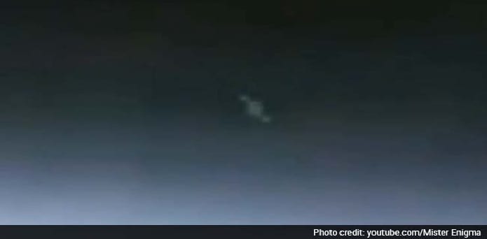 Mysterious footage shows THREE UFOs leaving Earth as NASA unexpectedly cuts the live feed