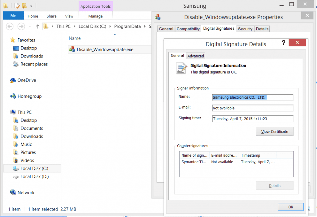 Samsung disables Windows Update leaving laptops vulnerable to hackers - 98