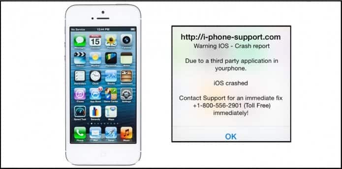 Scammers hit iPhone, iPad owners with fake crash reports and demand Ransom of $80