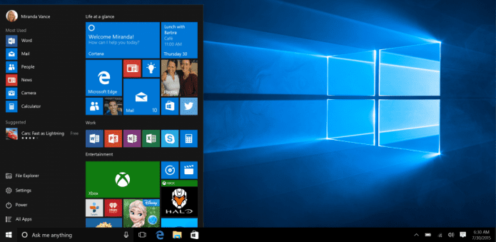 Microsoft launches its new operating system Windows 10