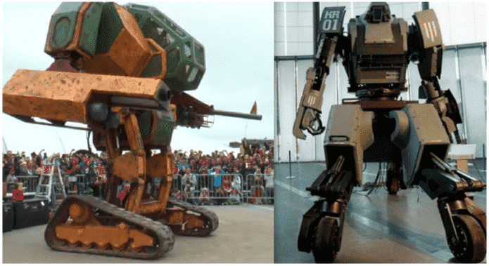 Epic Battle : U.S. challenges Japan to a Giant Robot battle
