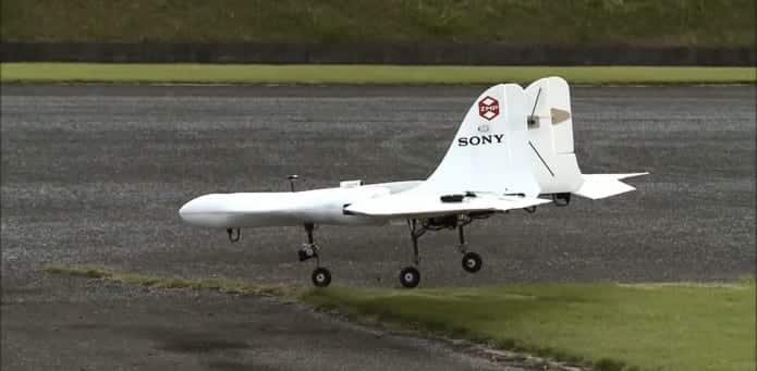 Sony unveils airplane-shaped drone that can fly up to 106 MPH (VIDEO)