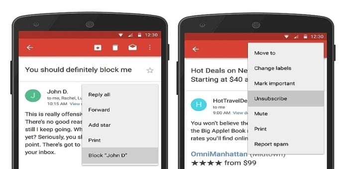 Google's new tools for Gmail makes it easier to get rid of unwanted emails