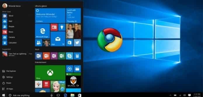 Microsoft doesnt want Windows 10 users to use Chrome