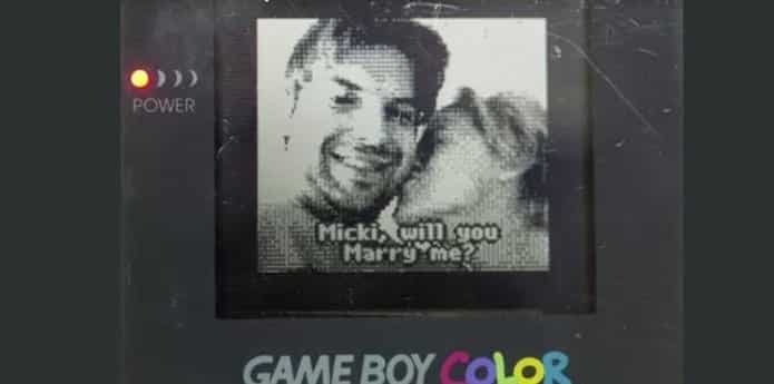Game Developer hid wedding proposal in commercial Game Boy Colour game