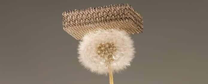 Meet the world’s lightest metal which is 99.99% air