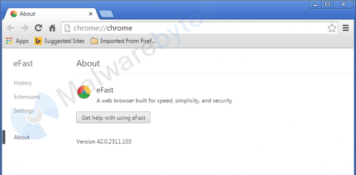 This malware takes over your Google Chrome and replaces it with a lookalike