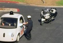 Cops pulls over Google self-driving car for traffic violation, but who gets the ticket?