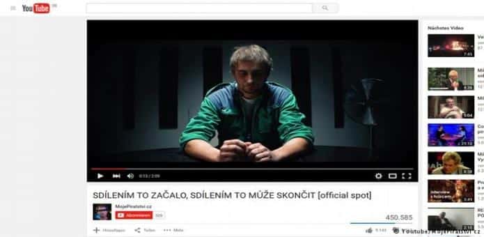 Czech software pirate's video goes viral on YouTube to help him avoid paying a huge fine