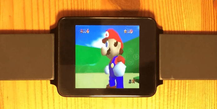 Nintendo Super Mario 64 can now be played on any 1.65-inch screen Android Wear