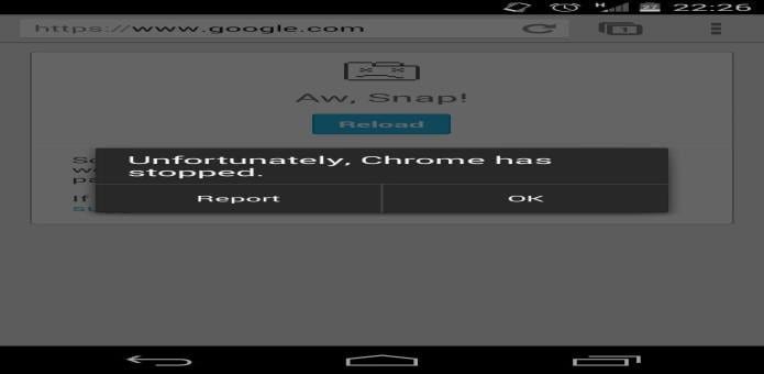 Chromium Hack : Bug in Chrome for Android causes it to crash due to improper intent parameter handling