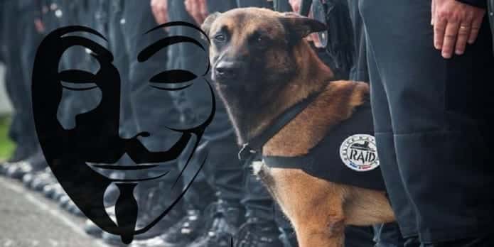 Anonymous hack ISIS in revenge for Diesel the police dog killed by terrorists