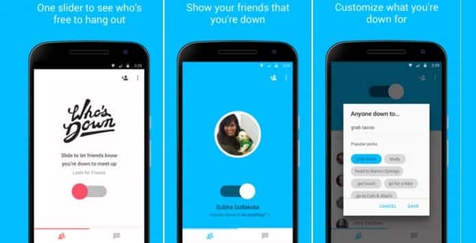 Google launches 'Who's Down' App To Let Your Friends Know When You're Available