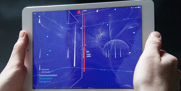 This Extraordinary App Visualizes Radio Waves From Cell Towers, Satellites Around You