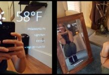 This is how you can build your own Raspberry Pi powered magic smart mirror