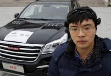 Chinese researchers unveil brain-powered car