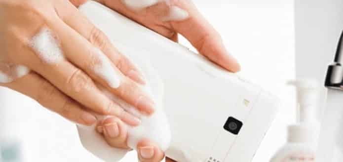 Meet the world's first smartphone which is fully washable with soap