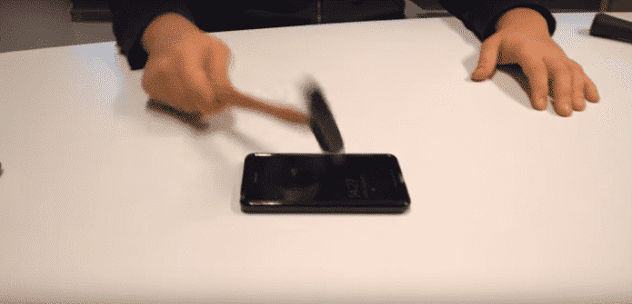 Can Microsoft's Lumia 950 survive a hammer blow