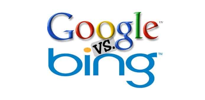 Google Search declines as Microsoft's Bing search engine keeps growing and AOL search still exists