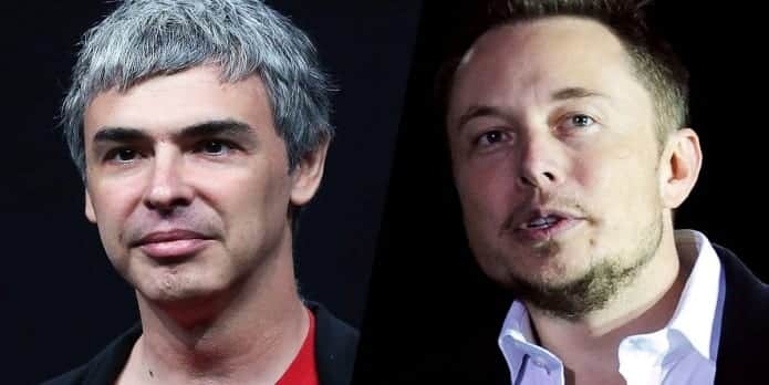 Google co-founder Larry Page says that he would rather give his billions to Elon Musk than charity
