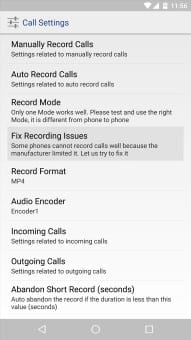 Record calls in Android