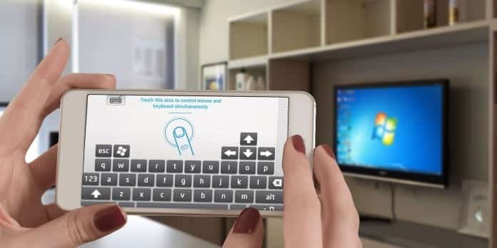 How to use your Android smartphone as remote mouse and keyboard for your PC